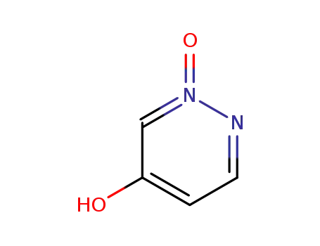 Molecular Structure of 18584-39-9 (5-Hydroxypyridazine 1-oxide)