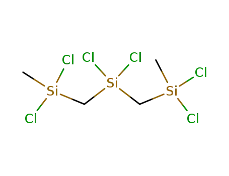 Molecular Structure of 18243-10-2 (2,2,4,4,6,6-HEXACHLORO-2,4,6-TRISILAHEPTANE)