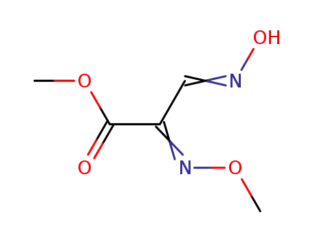 프로판산, 3-(히드록시이미노)-2-(메톡시이미노)-, 메틸 에스테르(9CI)