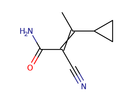 2-BUTENAMIDE,2-CYANO-3-CYCLOPROPYL-