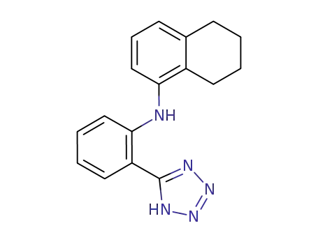 (5,6,7,8-テトラヒドロナフタレン-1-イル)[2-(1H-テトラゾール-5-イル)フェニル]アミン
