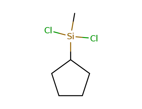 Molecular Structure of 14579-04-5 ([dichloro(cyclopentyl)methyl]silane)
