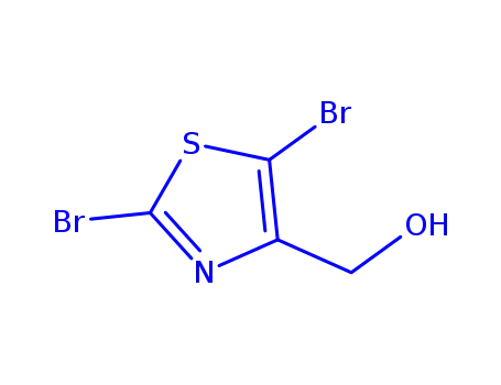 2,5-Dibromo-4-(hydroxymethyl)thiazole