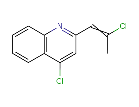 Quinoline, 4-chloro-2-(2-chloro-1-propenyl)-