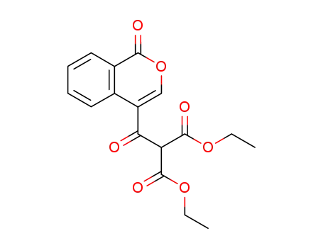2-(1-Oxo-1H-isochromene-4-carbonyl)-malonic acid diethyl ester