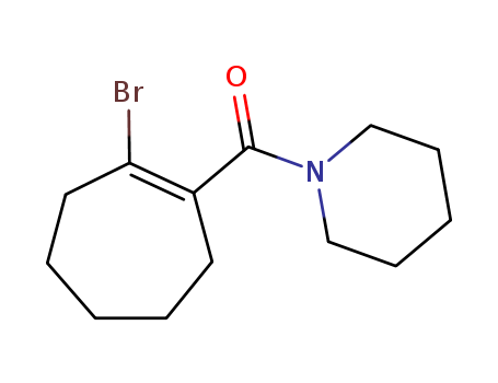 Methanone,(2-bromo-1-cyclohepten-1-yl)-1-piperidinyl- cas  93308-78-2