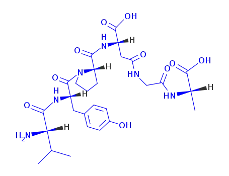 Valyl-tyrosyl-prolyl-isoaspartyl-glycyl-alanine