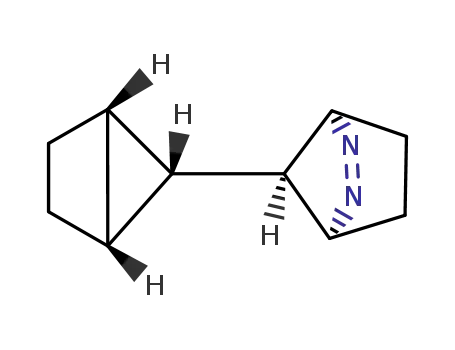 Molecular Structure of 96479-39-9 (7-anti<(endo)-bicyclo<2.1.0>pent-5-yl>-2,3-diazabicyclo<2.2.1>hept-2-ene)