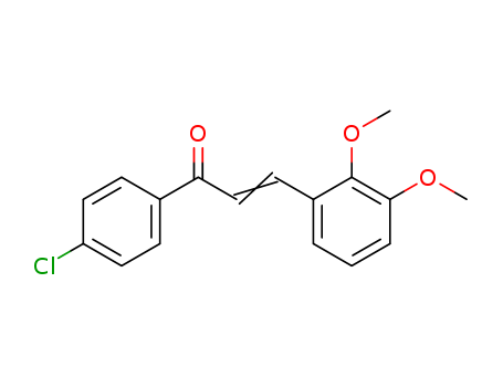 1-(4-chlorophenyl)-3-(2,3-dimethoxyphenyl)prop-2-en-1-one cas  93330-34-8