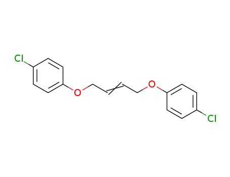 Molecular Structure of 18059-53-5 (1,4-BIS-(4-CHLOROPHENOXY)-2-BUTENE)