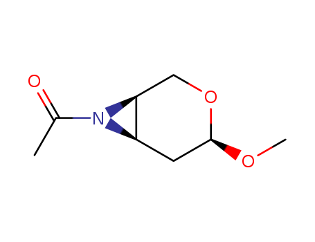3-OXA-7-AZABICYCLO[4.1.0]HEPTANE,7-ACETYL-4-METHOXY-,[1R-(1A,4SS,6A)]-