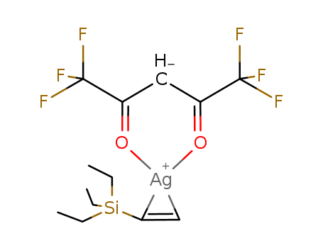 Silver, [(h2-ethenyl)triethylsilane](1,1,1,5,5,5-hexafluoro-2,4-pentanedionato-O,O')-(9CI)