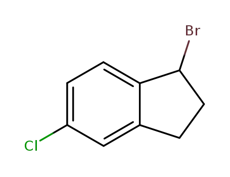 Molecular Structure of 192702-71-9 (1-BROMO-5-CHLORO-2,3-DIHYDRO-1H-INDENE)