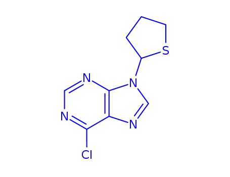 6-chloro-9-(tetrahydrothiophen-2-yl)-9H-purine