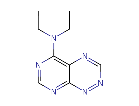 Pyrimido[5,4-e]-1,2,4-triazin-5-amine,N,N-diethyl- cas  19359-59-2