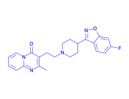 3-[2-[4-(6-fluoro-1,2-benzisoxazol-3-yl)-1-piperidinyl]ethyl]-2-methyl-4H-pyrido[1,2-a]pyrimidin-4-one