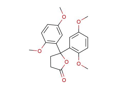 5,5-bis-(2,5-dimethoxy-phenyl)-dihydro-furan-2-one