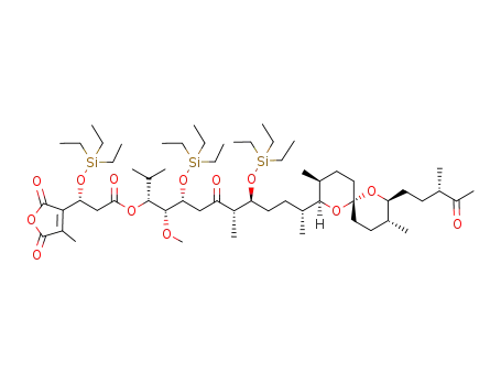 18,22,3'-Tris-O-(triethylsilyl)tautomycin