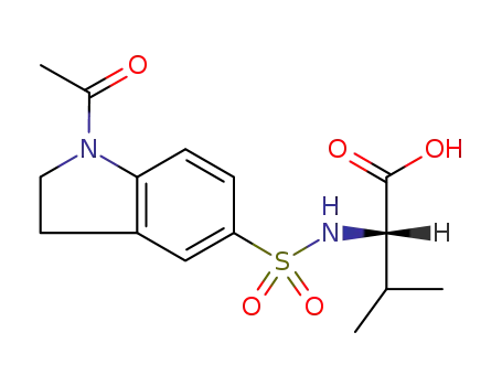 (S)-2-(1-Acetyl-2,3-dihydro-1H-indole-5-sulfonylamino)-3-methyl-butyric acid