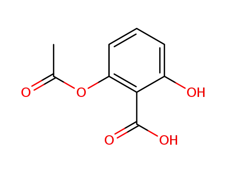 2-acetoxy-6-hydroxy-benzoic acid