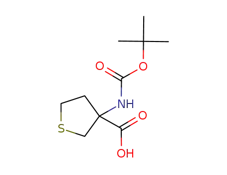 3-((tert-butoxycarbonyl)amino)tetrahydrothiophene-3-carboxylic acid