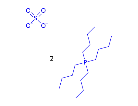 Molecular Structure of 108203-01-6 (TETRABUTYLPHOSPHONIUM HYDROGEN SULFATE)