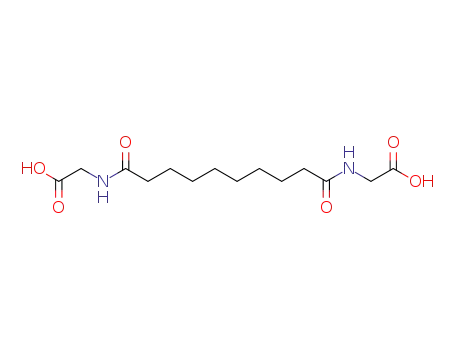 Molecular Structure of 109477-56-7 (Glycine,N,N'-(1,10-dioxo-1,10-decanediyl)bis-)