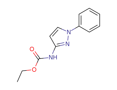 (1-phenyl-1<i>H</i>-pyrazol-3-yl)-carbamic acid ethyl ester
