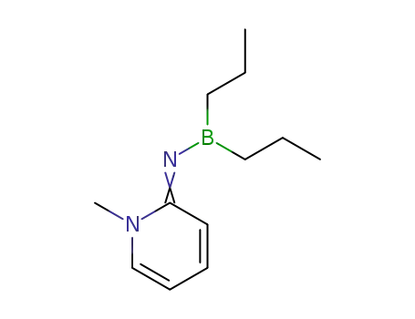 Molecular Structure of 64113-31-1 (Boranamine, N-(1-methyl-2(1H)-pyridinylidene)-1,1-dipropyl-)