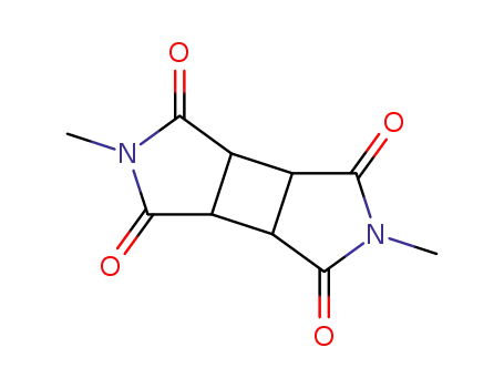 Molecular Structure of 35946-59-9 (2,5-dimethyl-tetrahydro-cyclobuta[1,2-<i>c</i>;3,4-<i>c</i>']dipyrrole-1,3,4,6-tetraone)