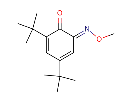 (E)-2,4-di-tert-butyl-6-(methoxyimino)-2,4-cyclohexadien-1-one
