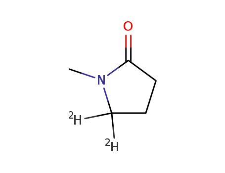 1-methyl-<5.5-2H<sub>2</sub>>-2-pyrrolidinone