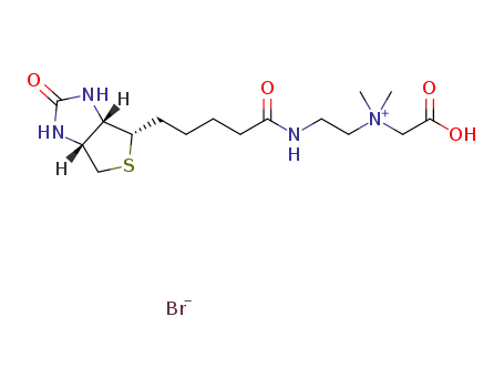 2-N-biotinyl-2-amino-N-(carboxymethyl)-N,N-dimethylethanammoniumbromide