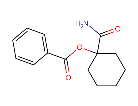 1-benzoyloxy-cyclohexanecarboxylic acid amide