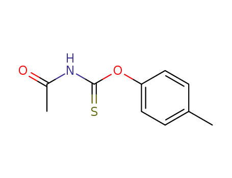 N-Acetyl-thiokohlensaeure-O-(4-methylphenylester)-amid