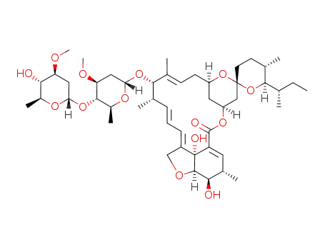 Molecular Structure of 1135339-49-9 (Δ(2,3)-(4S)-ivermectin)
