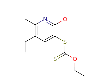 2-methoxy-3-<<ethoxy(thiocarbonyl)>thio>-5-ethyl-6-methylpyridine