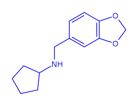 N-(1,3-benzodioxol-5-ylmethyl)cyclopentanamine