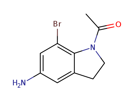 1-Acetyl-5-amino-7-bromoindoline