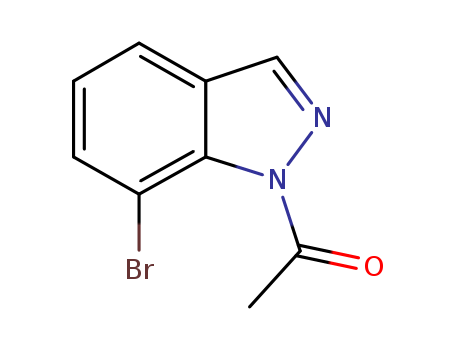 Ethanone, 1-(7-bromo-1H-indazol-1-yl)-