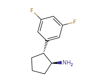 Cyclopentanamine, 2-(3,5-difluorophenyl)-, (1R,2R)-rel- (9CI)