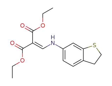 2-[(2,3-Dihydro-benzo[b]thiophen-6-ylamino)-methylene]-malonic acid diethyl ester