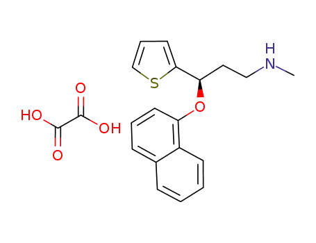 Molecular Structure of 116817-78-8 ((R)-duloxetine oxalate)