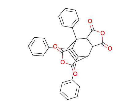 1,7,8-triphenyl-bicyclo[2.2.2]oct-7-ene-2,3,5,6-tetracarboxylic acid-2,3;5,6-dianhydride