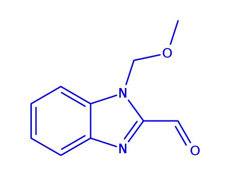 1H-벤즈이미다졸-2-카르복스알데히드,1-(메톡시메틸)-(9CI)