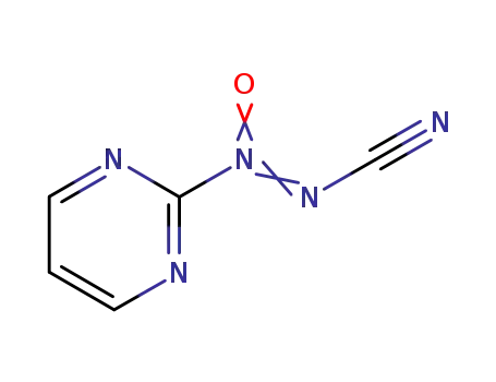 Diazenecarbonitrile, 2-pyrimidinyl-, 2-oxide (9CI)