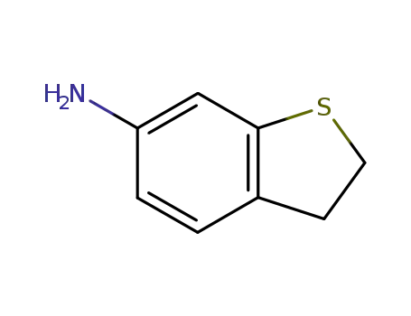 Molecular Structure of 54928-74-4 (Benzo[b]thiophen-6-amine, 2,3-dihydro-)