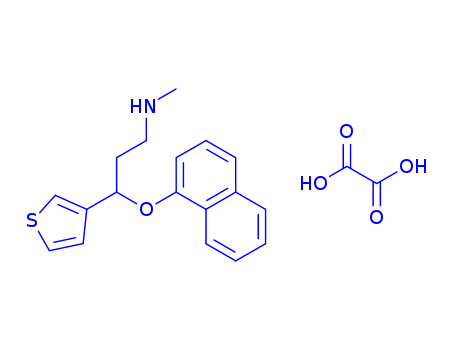 rac Duloxetine 3-Thiophene Isomer Oxalate CAS No.116817-28-8