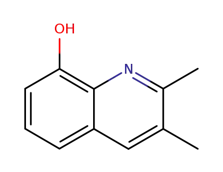 Molecular Structure of 116633-02-4 (2,3-dimethylquinolin-8-ol)