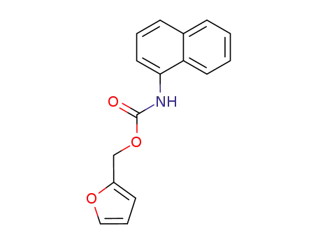 Molecular Structure of 116373-26-3 ([1]naphthyl-carbamic acid furfuryl ester)